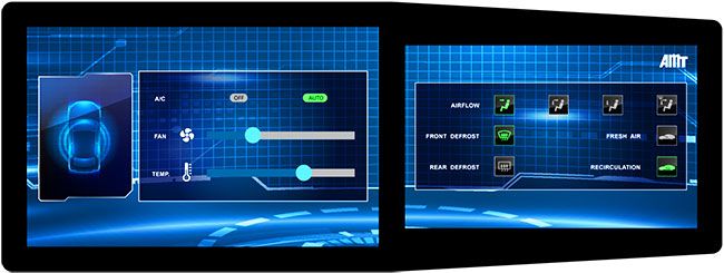 AMT Dual-Screen Optical Bonding