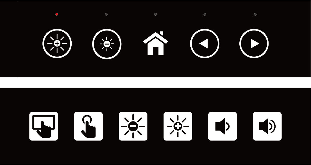 Aqua Switch Touch Button