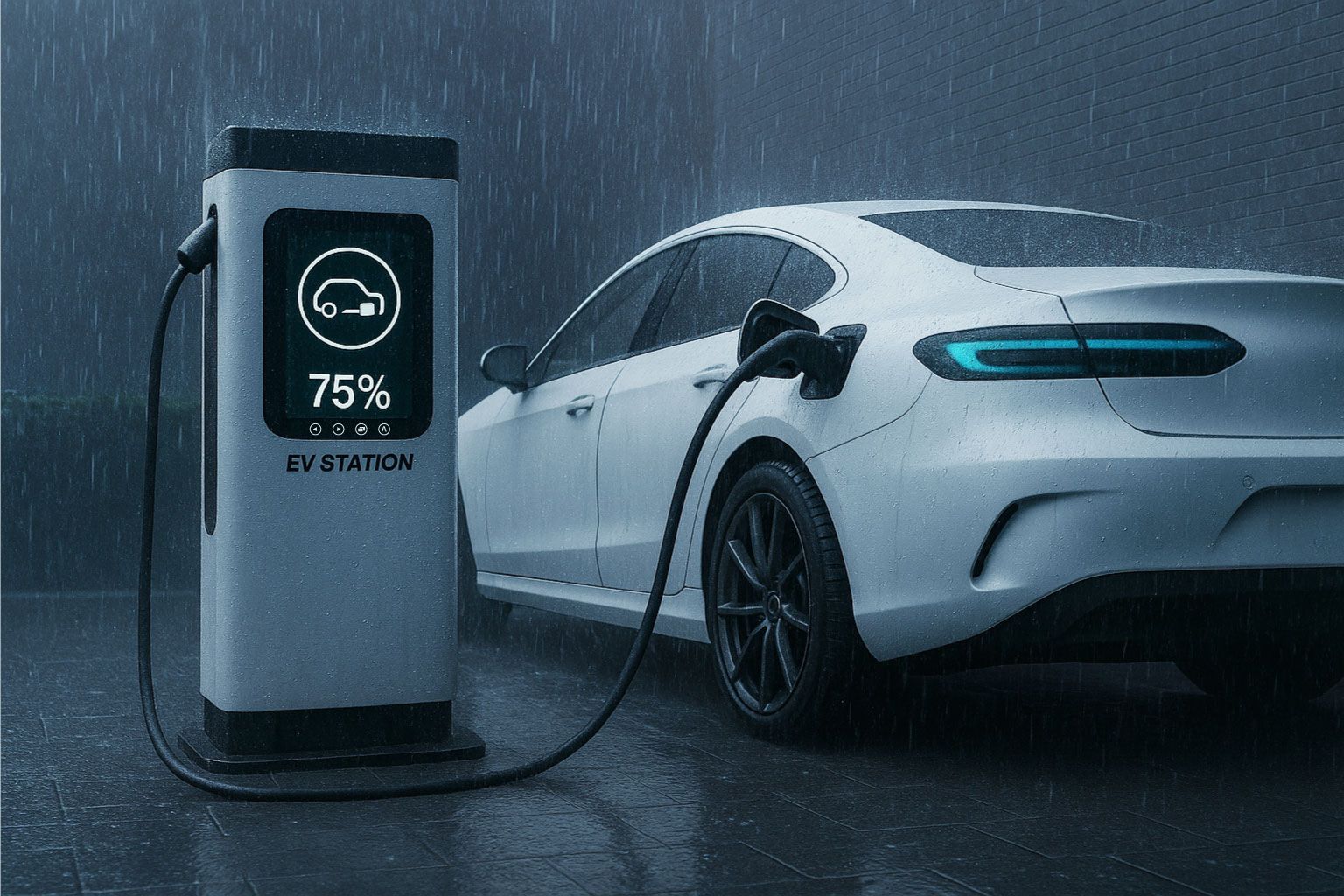 Aqua Switch an Ladestationen für Elektrofahrzeuge