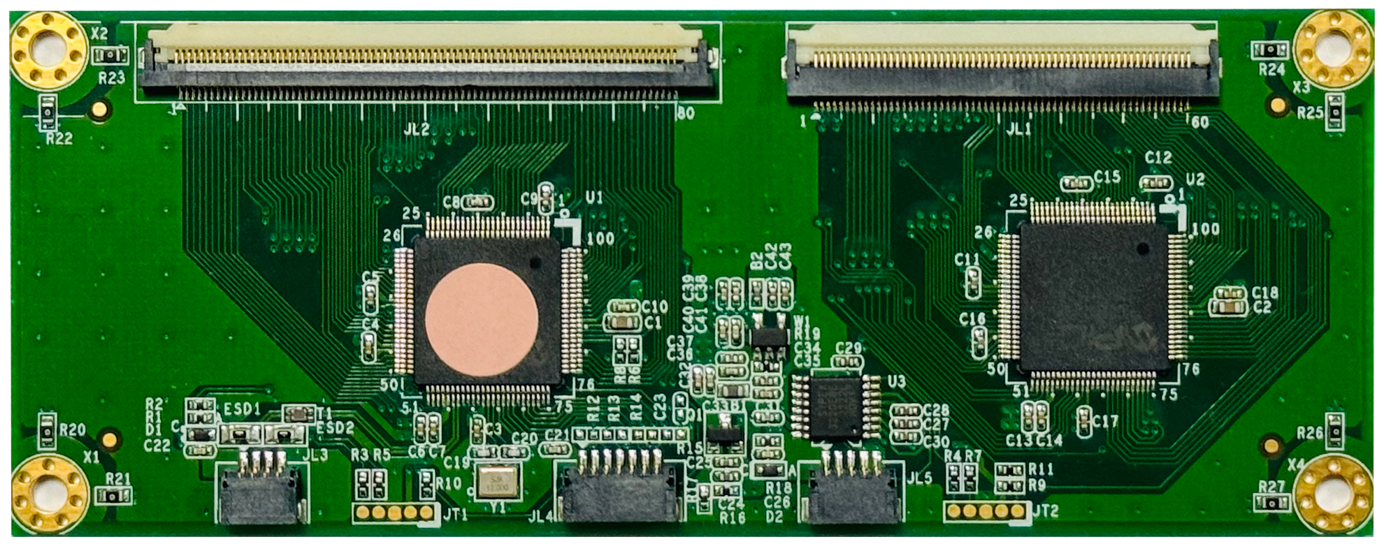 PenMount PM6602 抵抗膜式マルチタッチ コントロール ボード