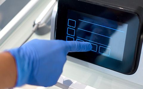 Gloved Touch capacitivo proyectado
